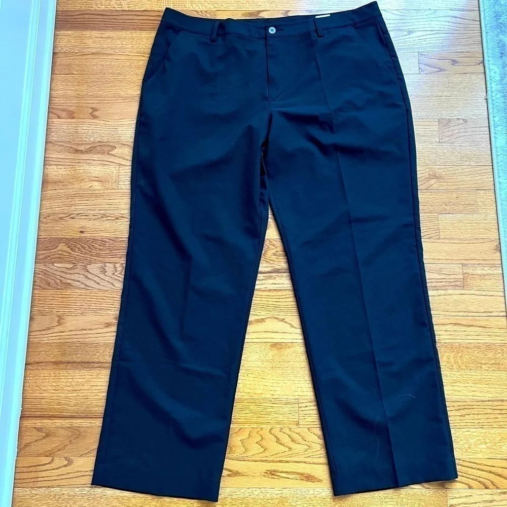 Adidas Men’s Climate Black Pants Size 40x32 Athleisure Athletic Golf
